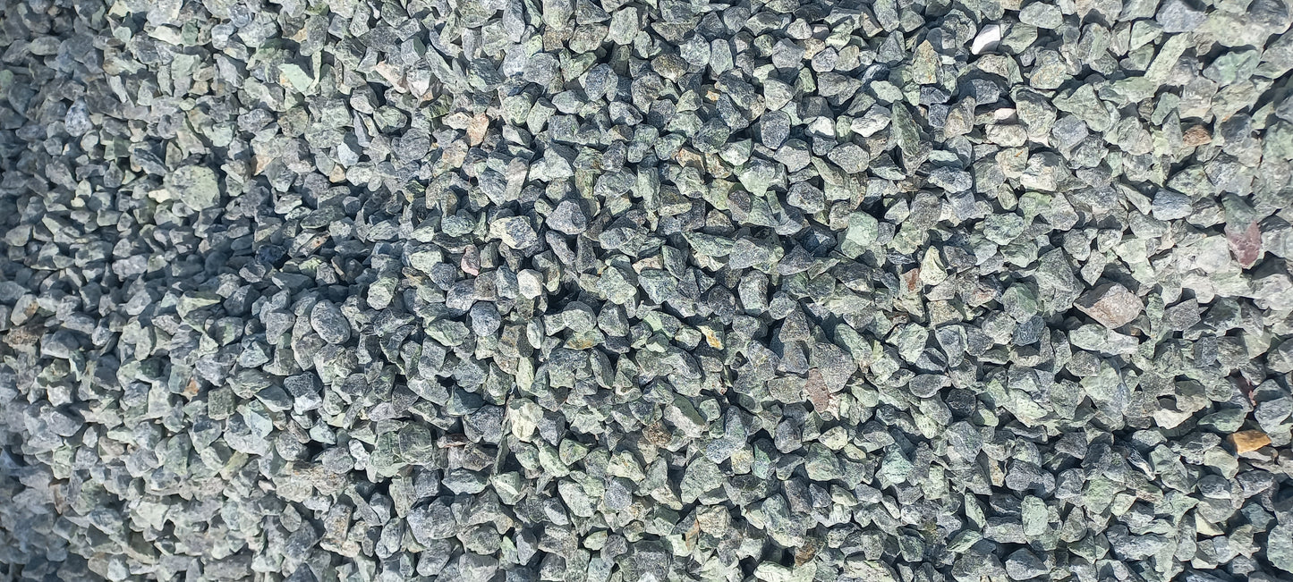 Decorative pebbles for top dressing