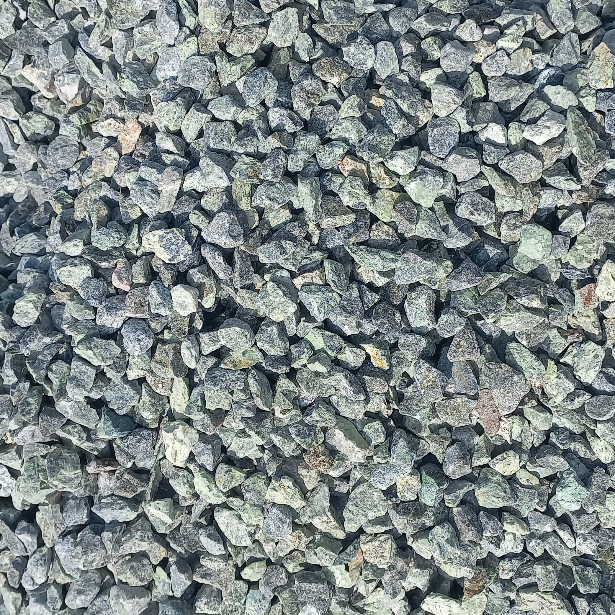 Decorative pebbles for top dressing