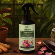 SHALAMAR FLOWER MAX - Organic Fertiliser for bigger, More Beautiful Flowers - READY TO USE SPRAY