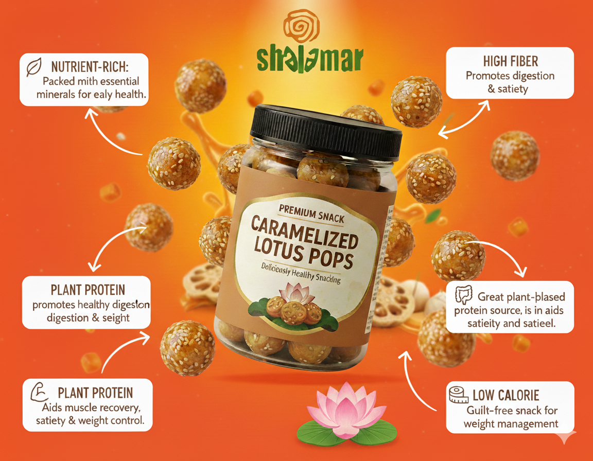 Home made Lotus Pops Makhana