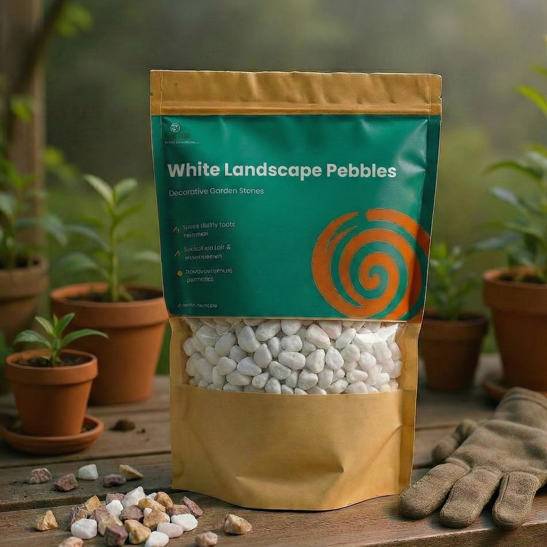 Marble Chips Dressing for Succulents and Cactus