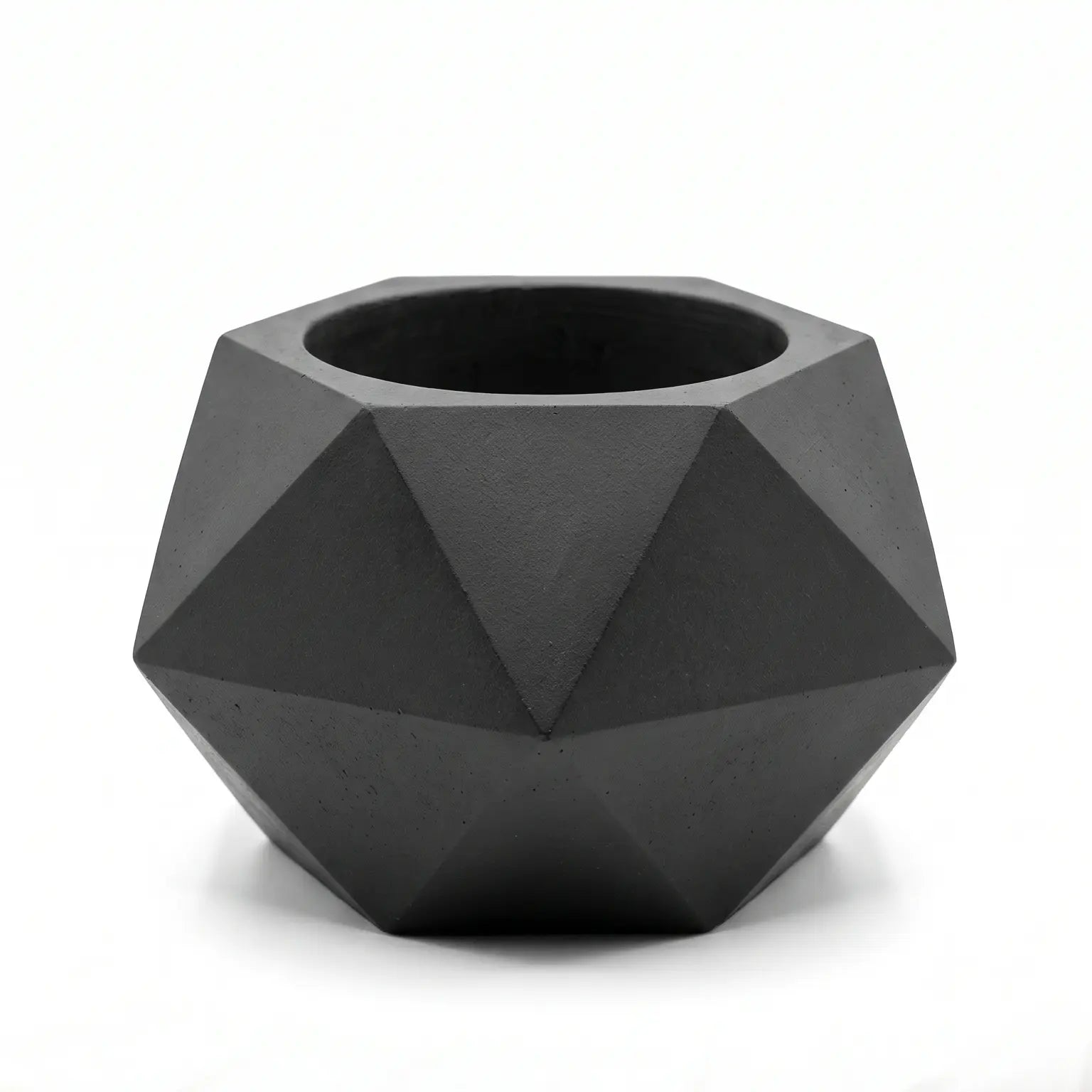 Cement Pot Black