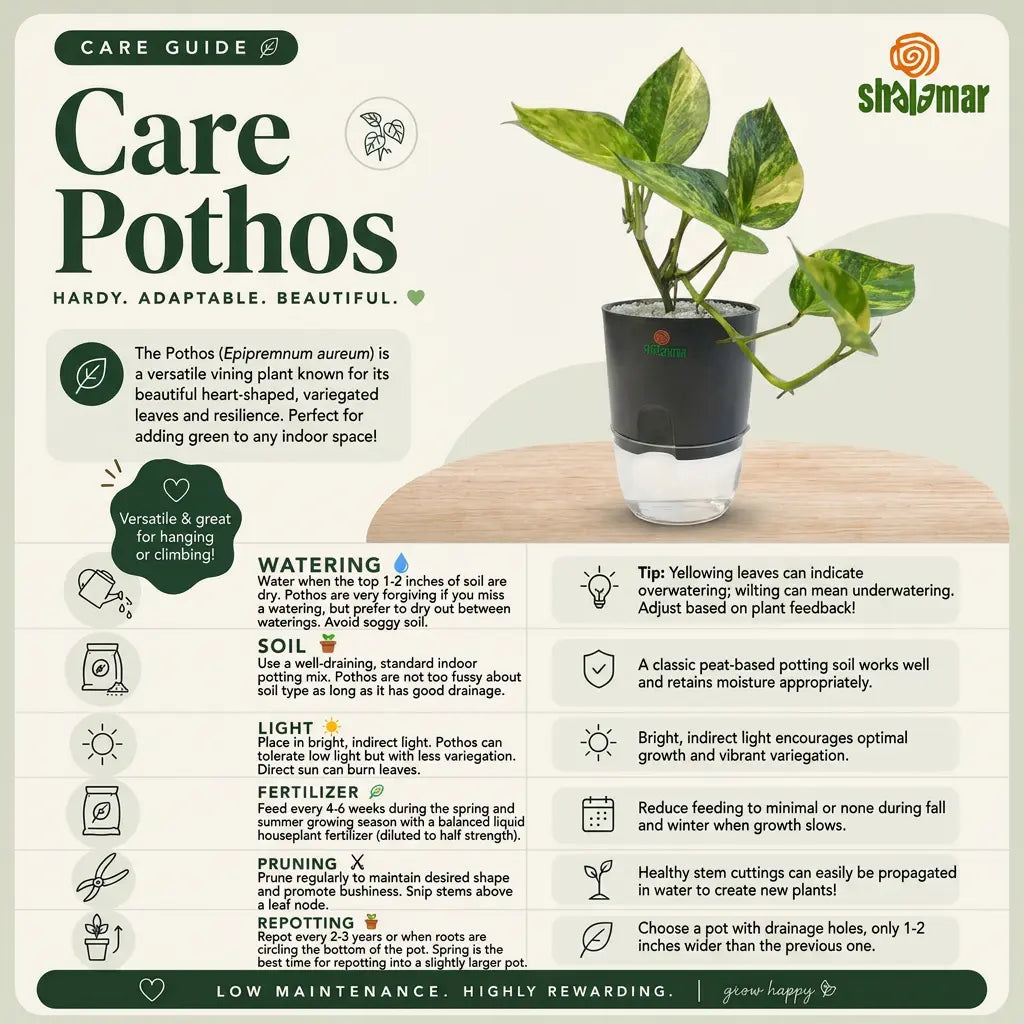 Pothos Care Guide - Shalamar Nurseries