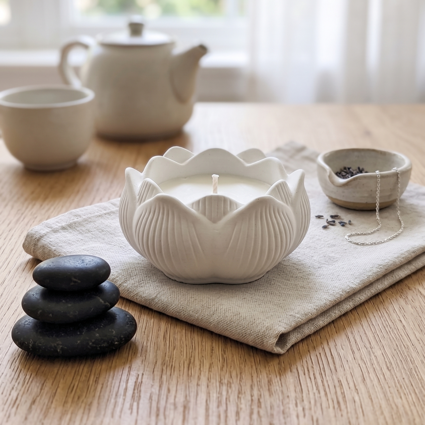 lotus candle shalamar