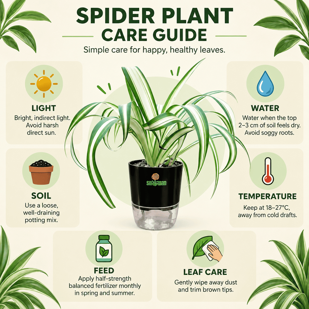 Spider Plant Care Guide - Shalamar Nurseries