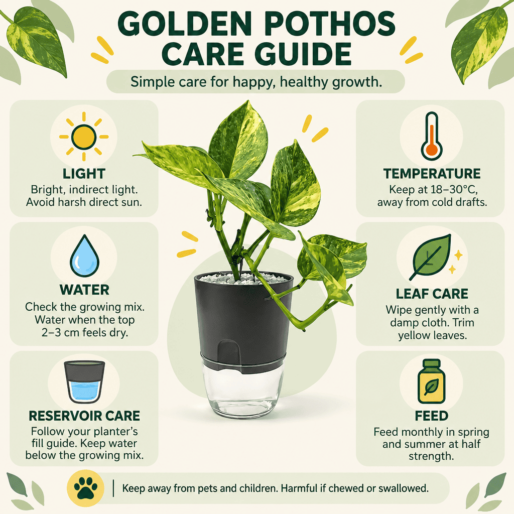 Golden Pothos Care Guide - Shalamar Nurseries