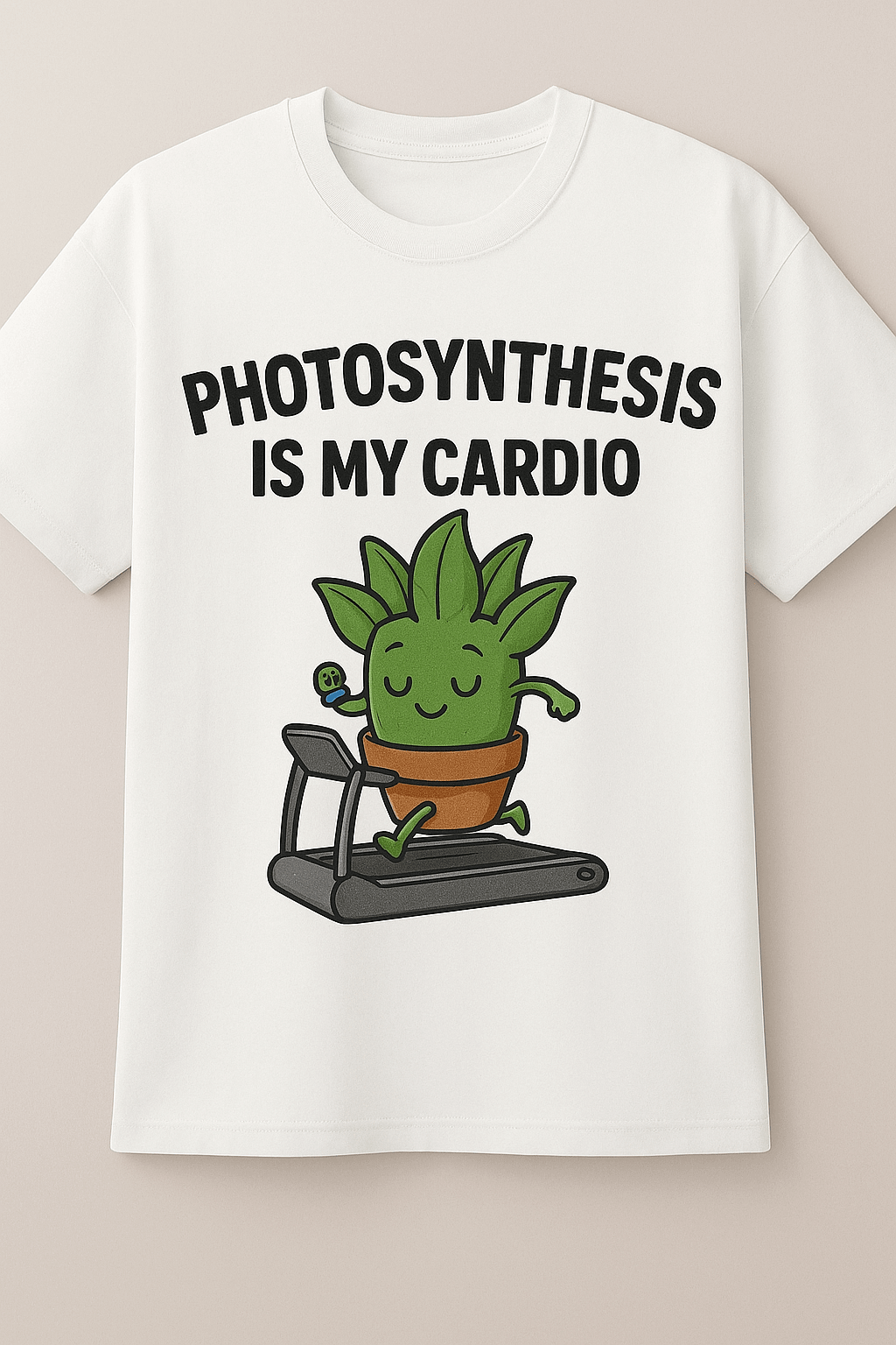 Photosynthesis Is My Cardio – Premium Drop Shoulder Tee - Shalamar Nurseries & LandscapersShalamar Nurseries & Landscapers