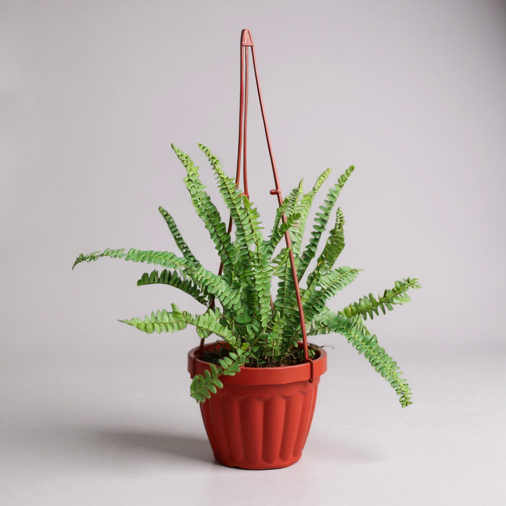 Boston fern in Hanging Basket