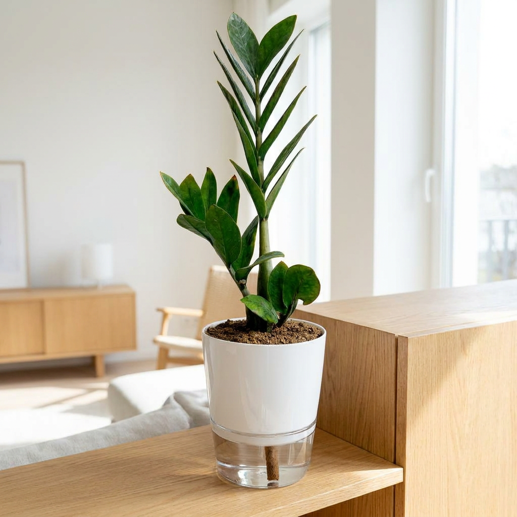 ZZ Plant Black Pot Variation