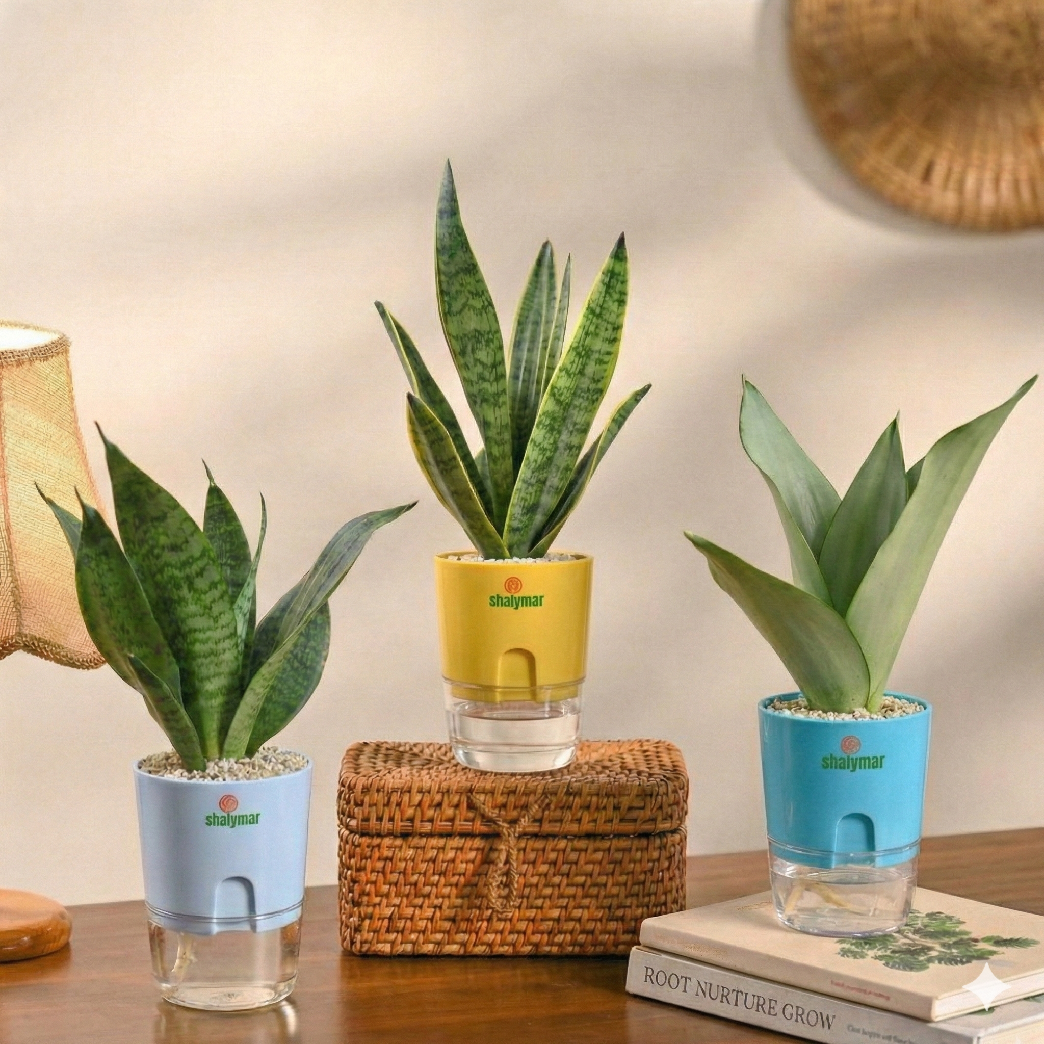 Set of 3 - Snake Bundle |  Moonshine, Trifisciata, Hahnii