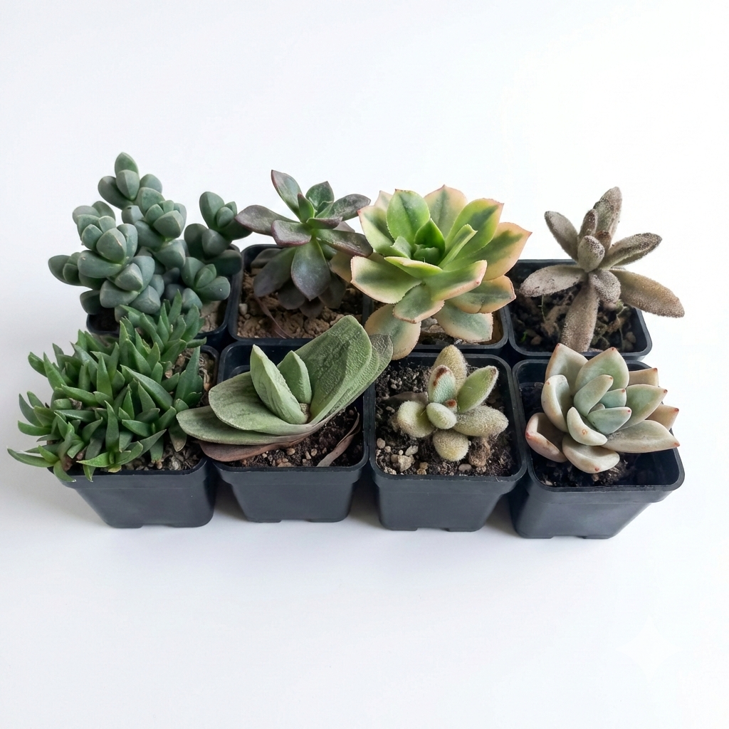 Assorted Succulents Pack of 8