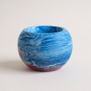 Round Cement Pot Marble