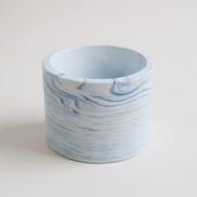 Cylinder Cement Pot Marble