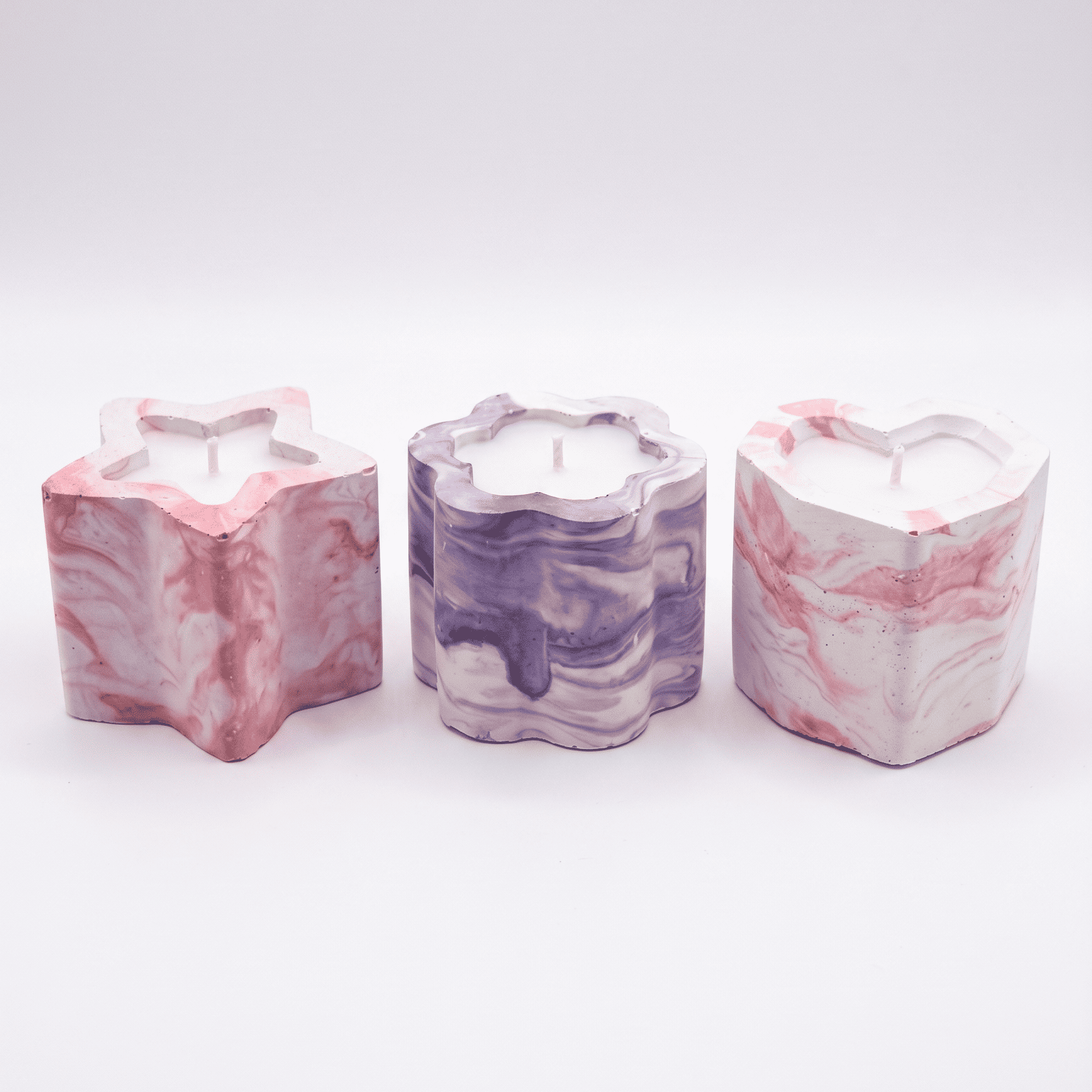 scented candles set shalamar